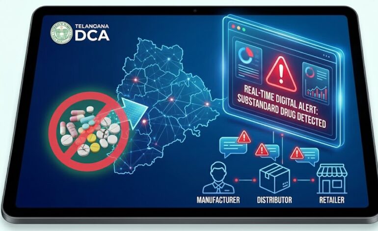 Telangana Drugs Control Administration plans real-time digital alerts to flag unsafe drugs; industry welcomes move