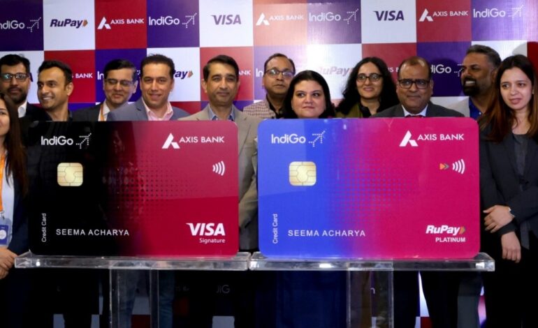 Axis Bank, IndiGo Launch Co-Branded Credit Cards with Travel Rewards and Lifestyle Benefits