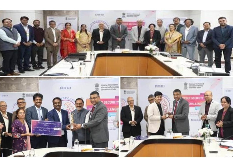 MeitY, DSCI Felicitate Winners of Cyber Security Grand Challenge 2.0; ₹6.85 Cr Prize Pool Awarded