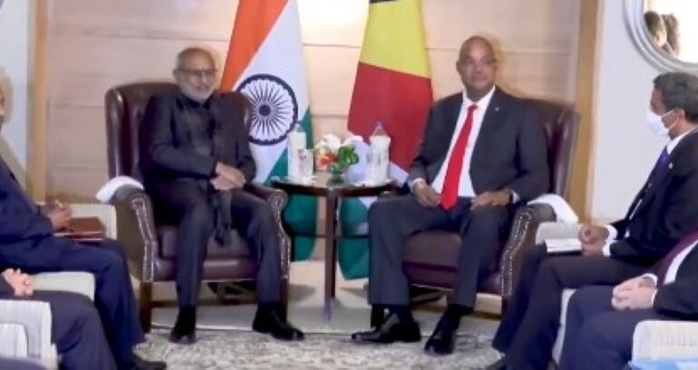India, Seychelles adopt joint vision for sustainability, growth and maritime security