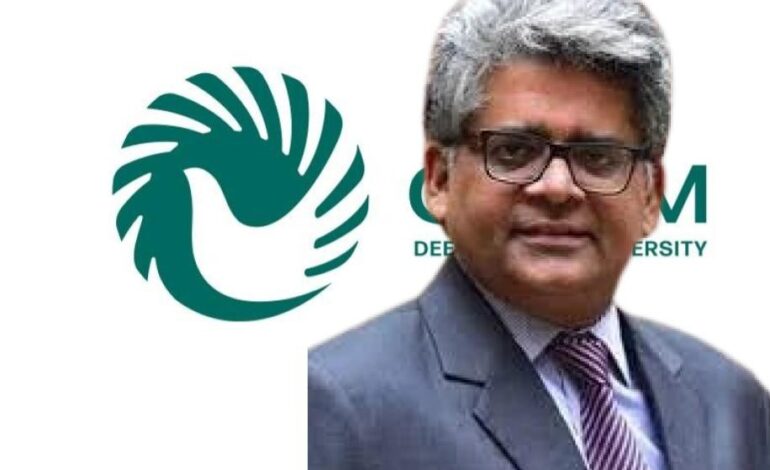 Economist Rathin Roy Appointed Dean of Humanities and Social Sciences at GITAM