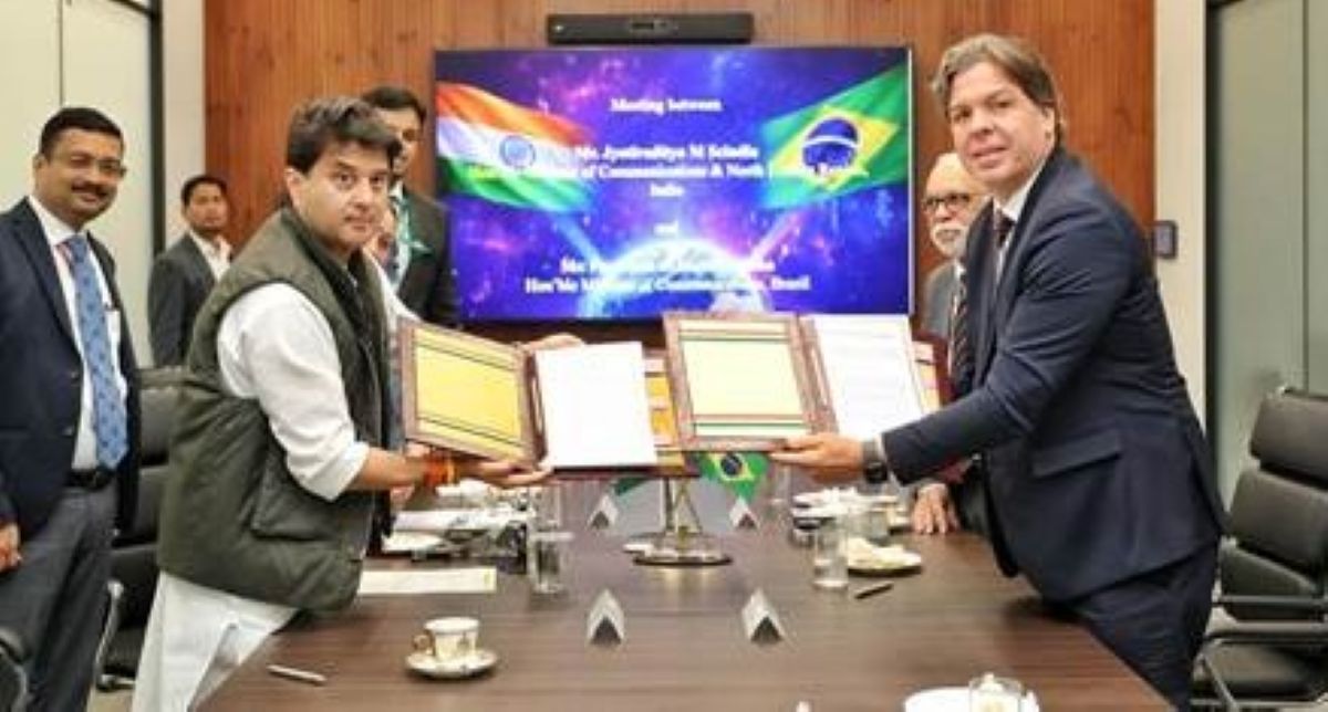 India, Brazil Sign MoU to Boost Postal Cooperation and Digital Transformation