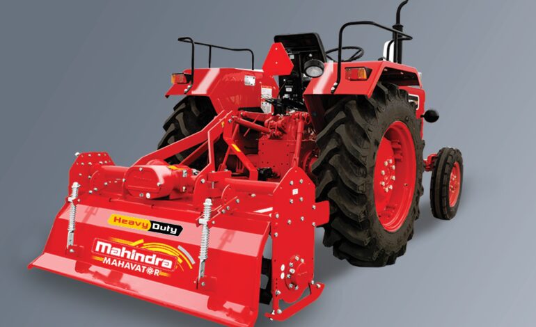 Mahindra Launches New Heavy-Duty Rotavator Series in Telangana