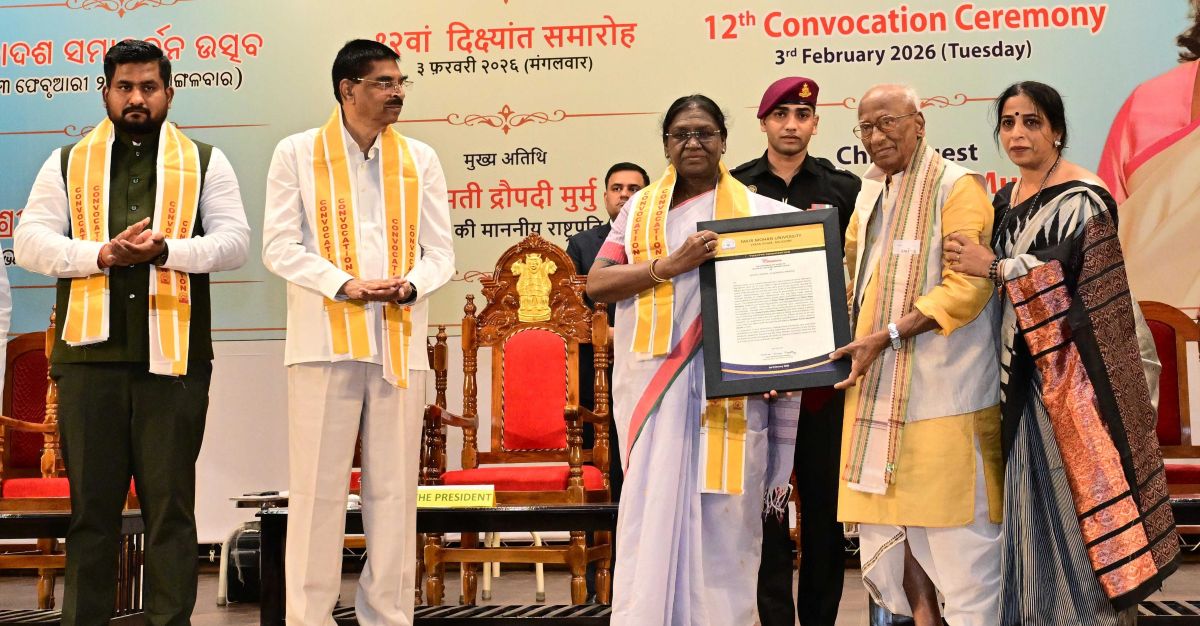Universities must act as catalysts of inclusive growth, innovation and social transformation: President Droupadi Murmu