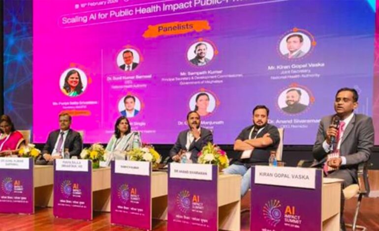 RailTel Showcases AI-Driven Public Health Roadmap at AI Impact Summit 2026; CMD Highlights Secure Digital Backbone for Inclusive Healthcare