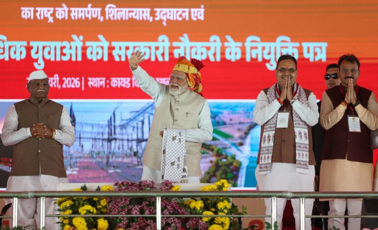 PM Modi Launches Nationwide HPV Vaccination Drive, Unveils ₹17000 Cr Projects in Ajmer