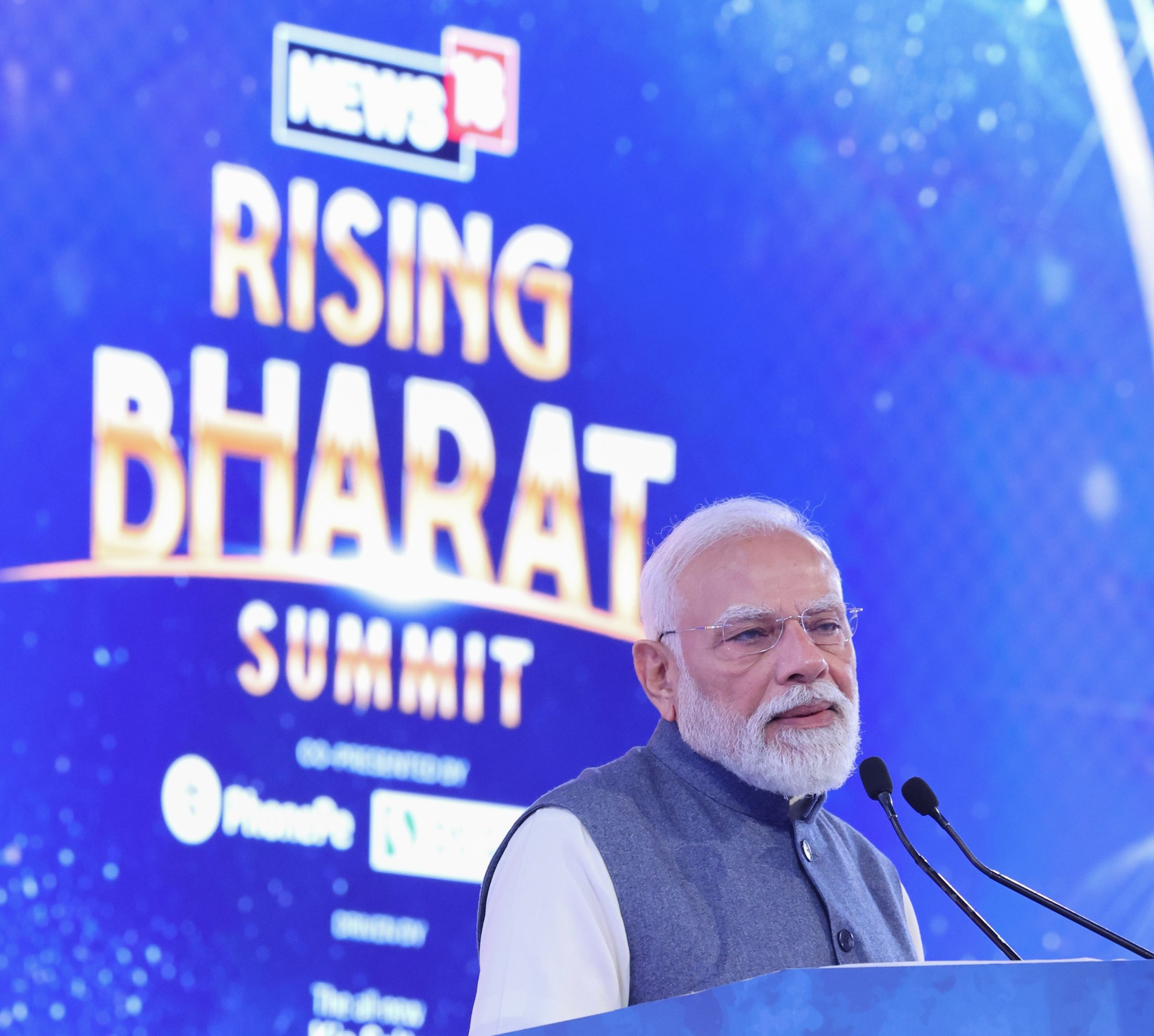 Confident India Rising Beyond Doubt and Despair, Says PM at Network18 Rising Bharat Summit