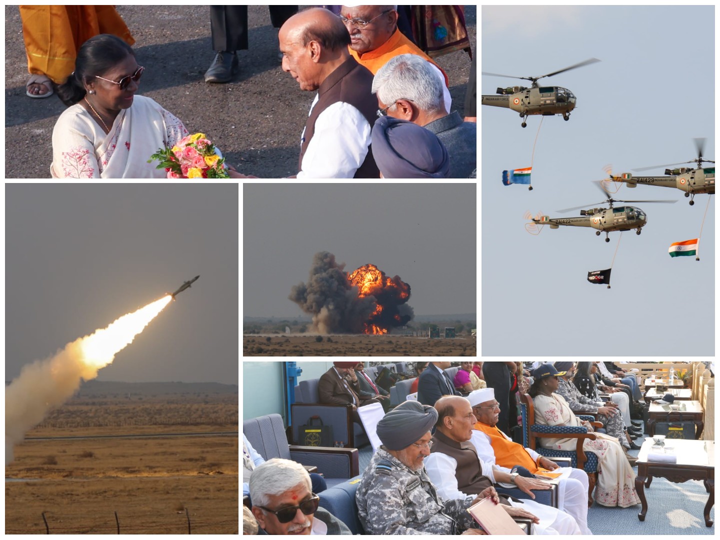 Indian Air Force Conducts ‘Vayushakti-26’ at Pokhran, Showcases Full-Spectrum Combat Capability