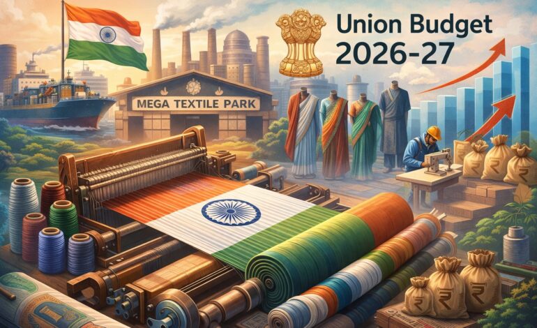 Union Budget 2026–27 Places Textiles at the Core of India’s Manufacturing, Employment and Export Strategy