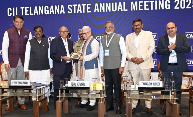 Goutham Reddy Mereddy Elected CII Telangana Chairman; Gaurav Maheshwari Vice Chairman for 2026–27