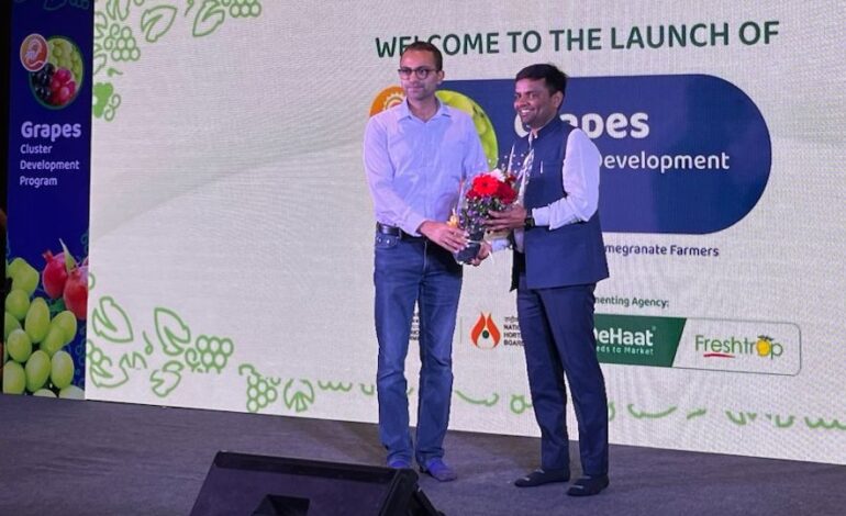 DeHaat Launches NHB-Backed Grape Cluster Program in Nashik to Boost Exports