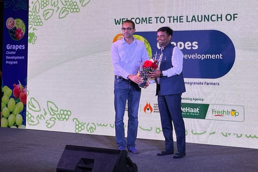 DeHaat Launches NHB-Backed Grape Cluster Program in Nashik to Boost Exports