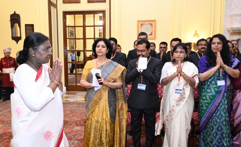 Champion Inclusive Development and Climate-Resilient Governance, President Murmu Tells IAS Officers