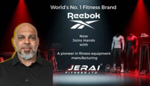 Jerai Fitness Partners Reebok to Launch Made-in-India Gym Equipment Across South Asia