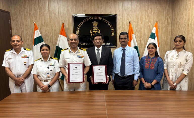 Indian Navy Signs Contract for 4 Fuel Barges with Shoft Shipyard