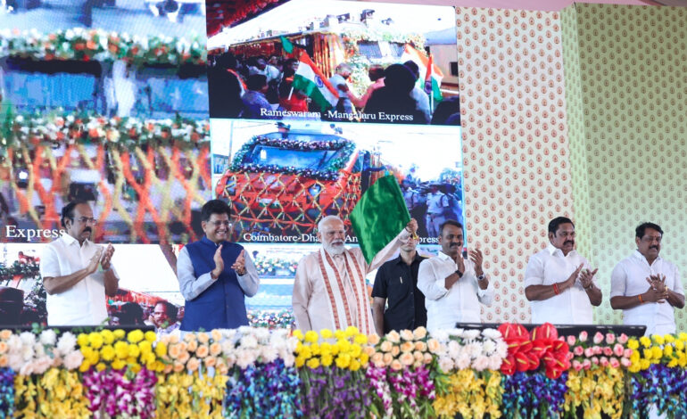 PM Modi Launches ₹5650-Crore Development Projects in Tamil Nadu