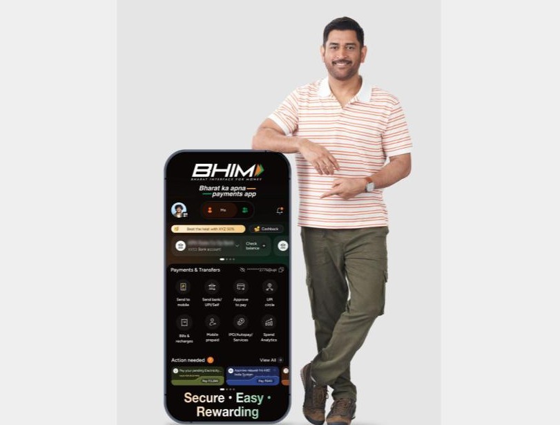 BHIM App Appoints MS Dhoni as Brand Ambassador to Drive Next Phase of Digital Payments Growth