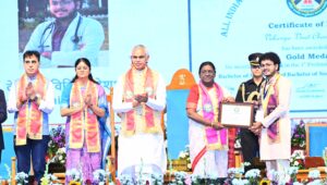 President Murmu Addresses AIIMS Rajkot’s First Convocation; Calls for Skilled, Compassionate Doctors
