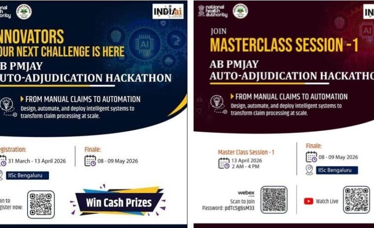 NHA Invites Innovators for AB PM-JAY Auto-Adjudication Hackathon 2026
