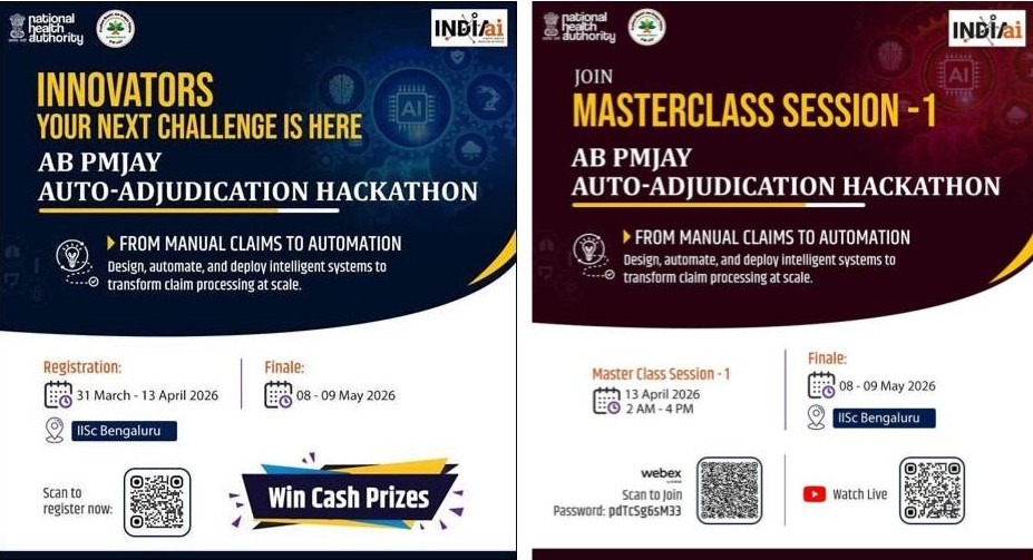 NHA Invites Innovators for AB PM-JAY Auto-Adjudication Hackathon 2026