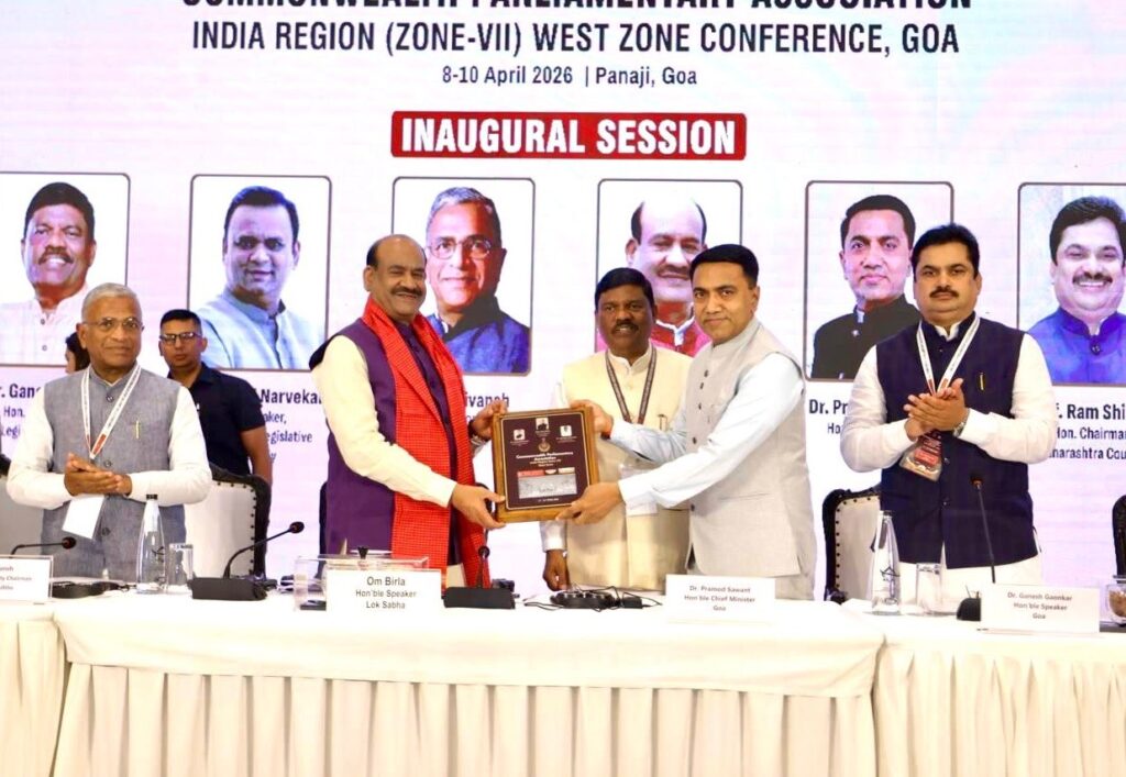 Lok Sabha Speaker Om Birla at the inaugural of the first CPA India Region Zone VII Conference in Goa on Thursday.