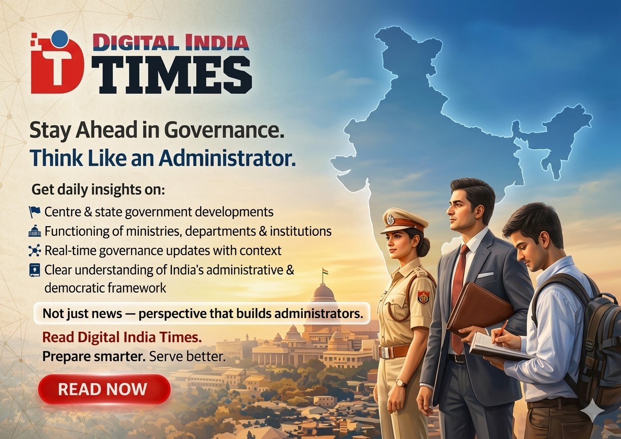 Digital India Times: A Comprehensive Window into Governance, Policy, Public Administration