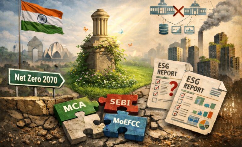 Policy Rhetoric, Structural Void: India’s ESG Push Missing Legal and Institutional Spine