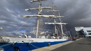 INS Sudarshini Makes Historic First Visit to Canary Islands, Docks at Las Palmas