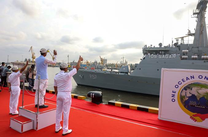IOS SAGAR Mission Flagged Off from Mumbai to Boost Indo-Pacific Maritime Cooperation