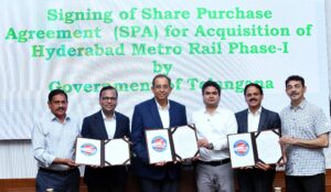 Hyderabad Metro comes under Telangana govt control; L&T stake acquired for ₹1461 cr