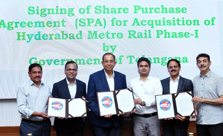 Hyderabad Metro comes under Telangana govt control; L&T stake acquired for ₹1461 cr