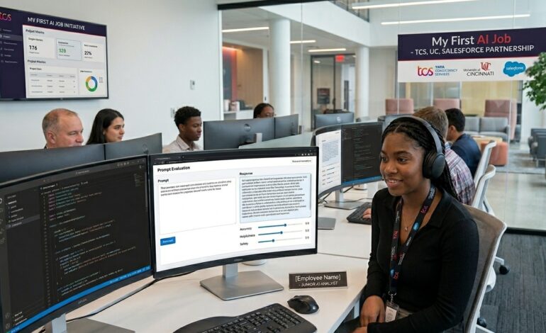 TCS, University of Cincinnati Launch ‘My First AI Job’ Program to Build Entry-Level Talent Pipeline