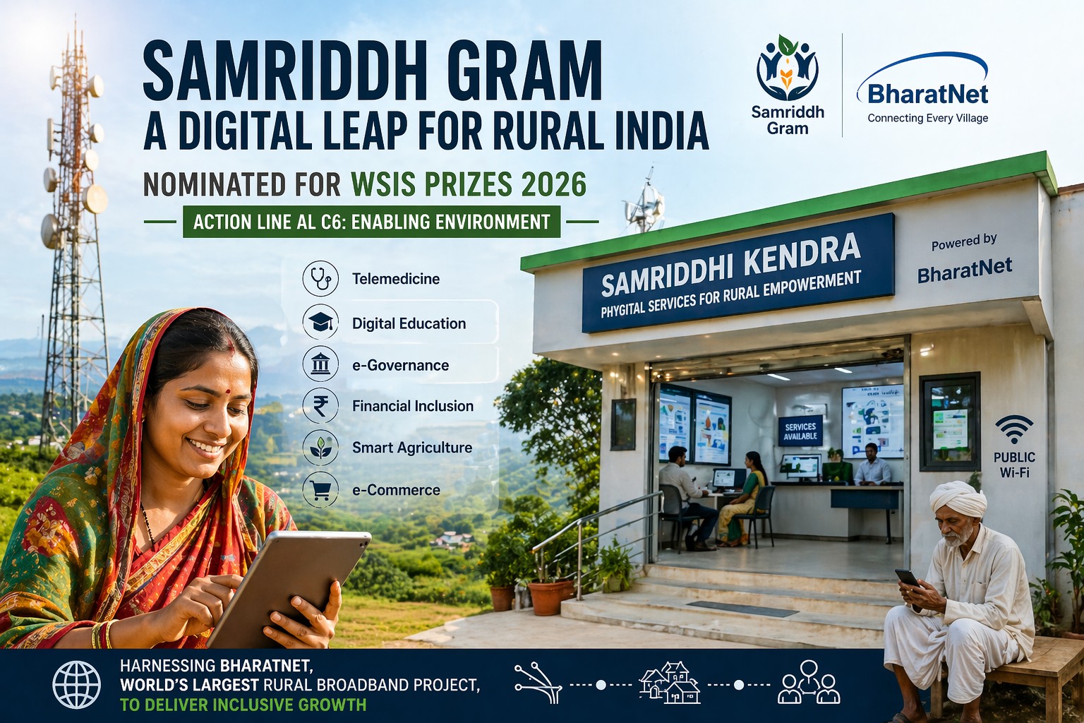 India’s Samriddh Gram Initiative Nominated for WSIS Prizes 2026