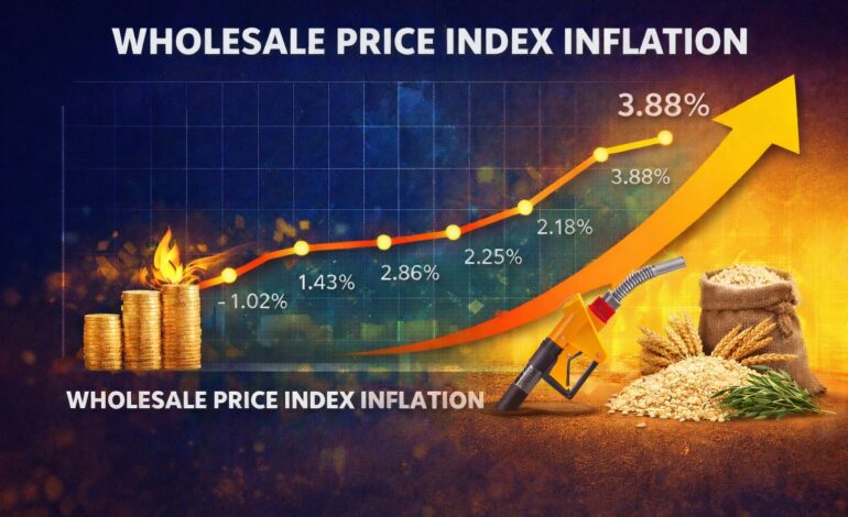 Wholesale Inflation Rises to 3.88% in March on Fuel, Primary Articles Spike