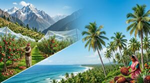 From Coastal Palms to Himalayan Orchards: The High-Value Crops Quietly Transforming India’s Farm Economy