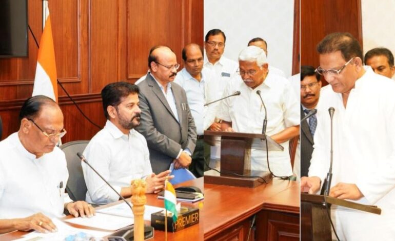 Azharuddin, Kodandaram Sworn in as MLCs; CM Revanth Reviews Assembly Infrastructure Plans