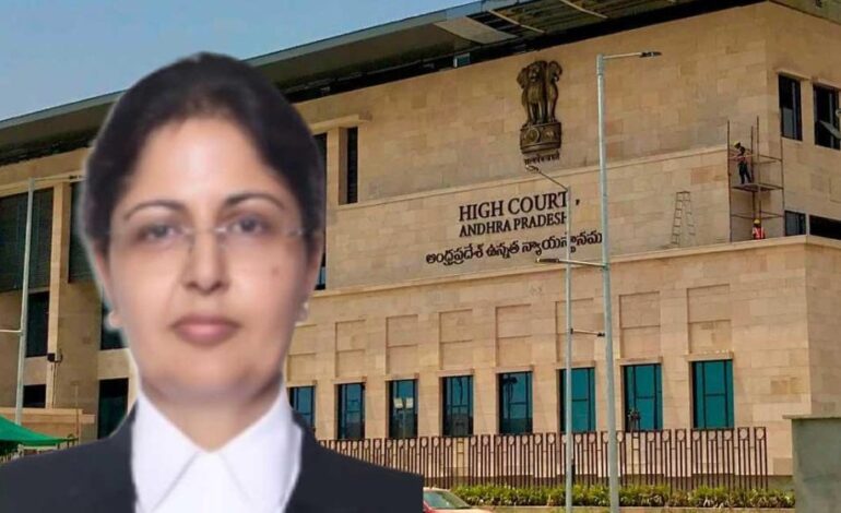 Justice Lisa Gill Appointed First Woman Chief Justice of Andhra Pradesh High Court