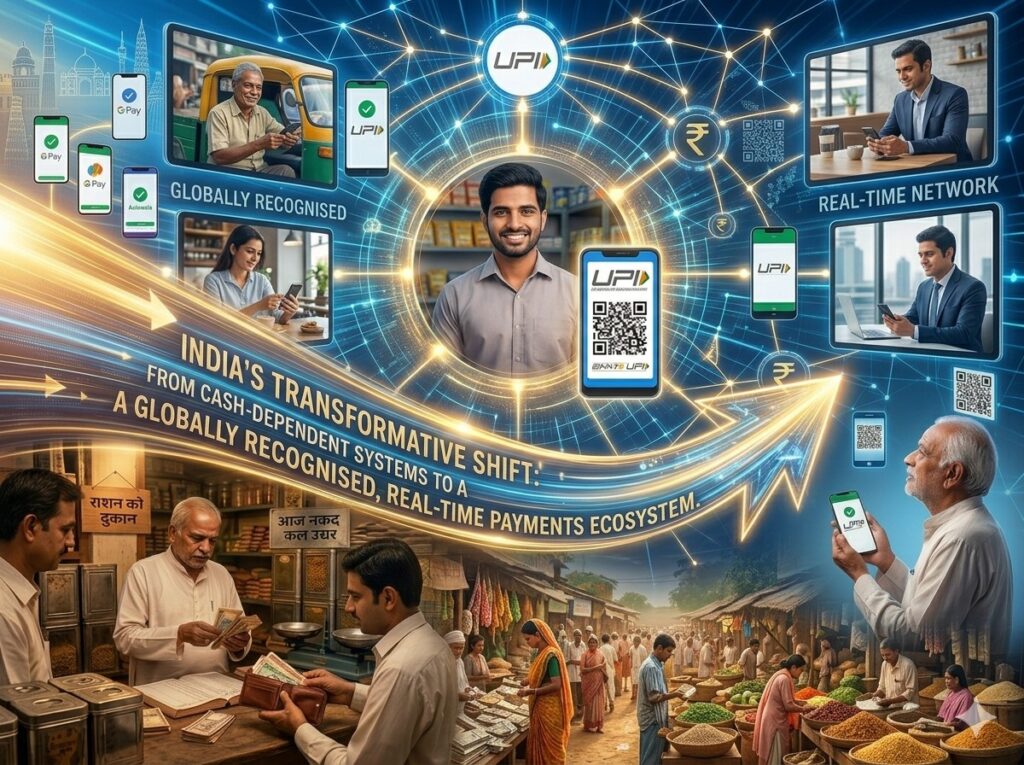 The launch of UPI in 2016 marked a turning point, simplifying transactions through mobile-based interfaces without requiring detailed banking information.