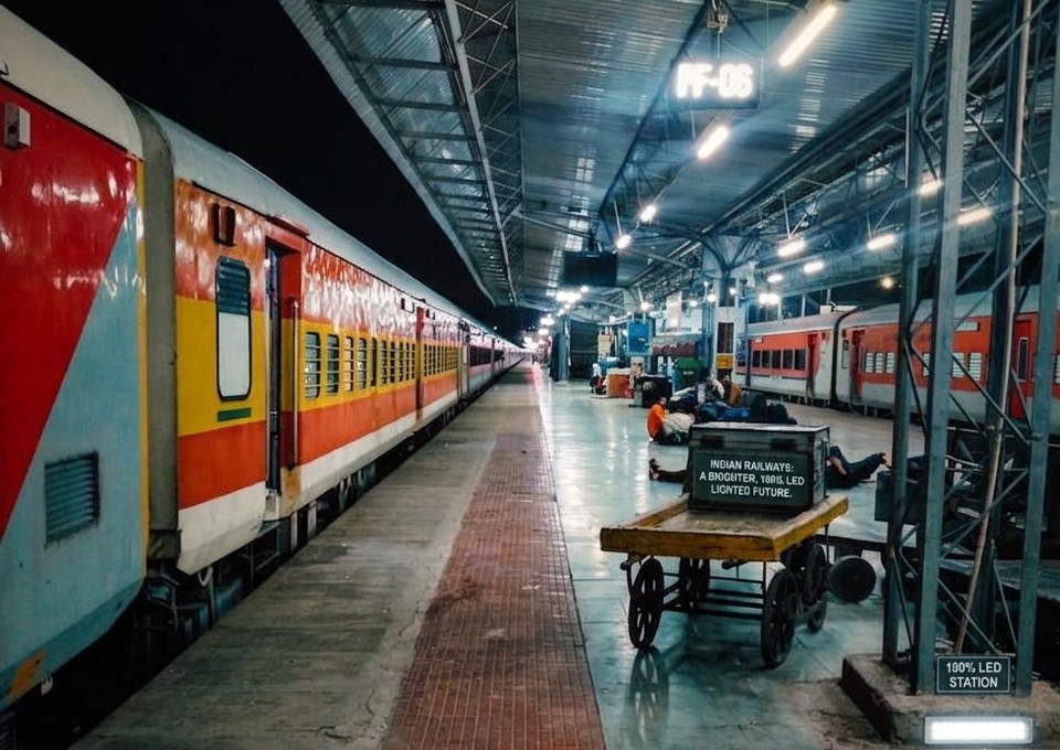 Indian Railways Plants 81.6 Lakh Trees in FY26, Accelerating Green Transition Across Network