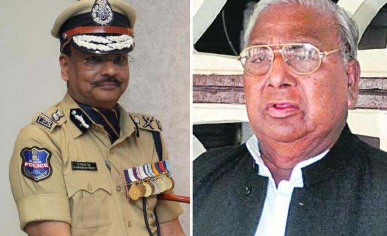 Telangana Appoints Outgoing DGP Shivadhar Reddy as State Security Advisor, ex-MP V. Hanumantha Rao as BC Welfare Advisor