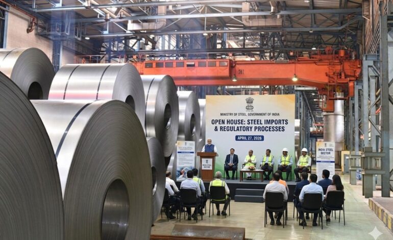 Steel Ministry to Hold Open House on Import Issues on April 27