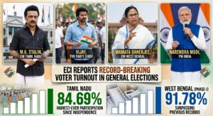 Tamil Nadu, West Bengal Record Highest-Ever Voter Turnout in 2026 Assembly Polls