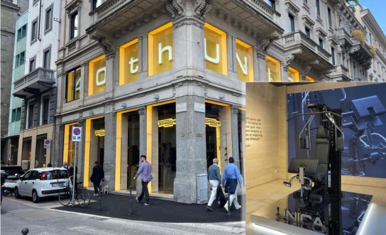 Technogym Marks 40 Years of Unica with ‘UNICA MENTE’ Art Installation at Milan Design Week