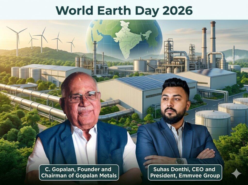 On the occasion of World Earth Day 2026, industry voices underscored the need to integrate sustainable practices into manufacturing, particularly in sectors such as metals, where energy intensity and resource use remain high.