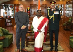 President Droupadi Murmu Reviews Army Training Command in Shimla, Focus on Drone Warfare and Digitisation