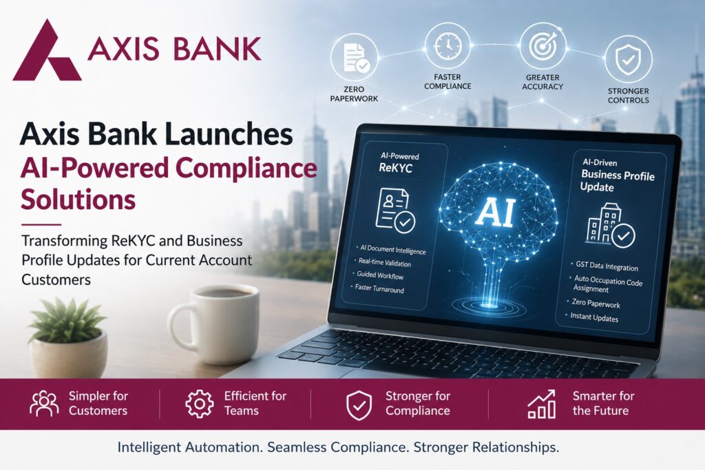The bank said the new offerings are designed to simplify traditionally complex regulatory processes through the use of Generative AI, document intelligence and real-time GST data integration.