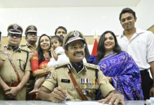 CV Anand Takes Charge as Telangana DGP, Stresses Tech-Driven Policing and Law & Order Focus