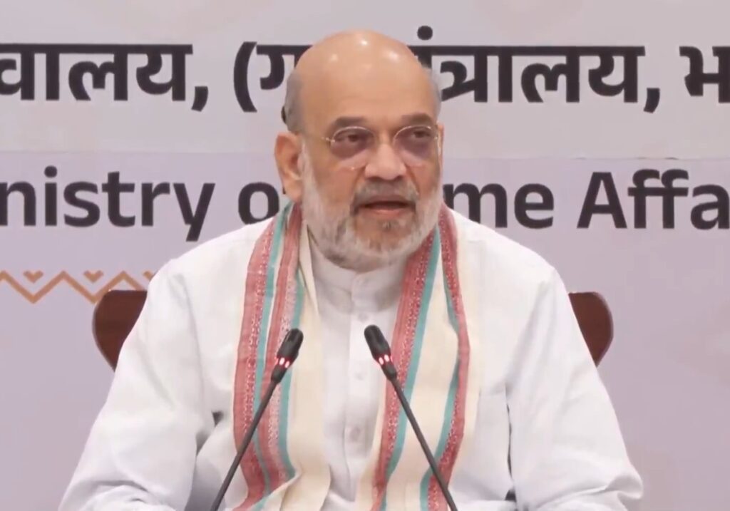 Addressing a press conference in Jagdalpur, Chhattisgarh, Amit Shah said the country had achieved the goal of eliminating Naxalism before the March 31, 2026 target due to the efforts and sacrifices of security forces and their families.
