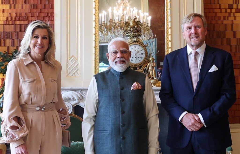 The announcement came during Prime Minister Narendra Modi’s official visit to the Netherlands, where he held bilateral talks with Dutch Prime Minister Rob Jetten and met King Willem-Alexander and Queen Máxima at the Royal Palace Huis ten Bosch in The Hague.