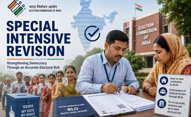 Election Commission to Conduct Special Intensive Revision Phase-III Across 16 States and 3 UTs